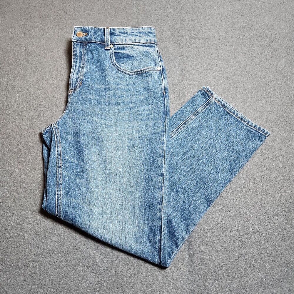Talbots Jeans Women 6 Mid Rise Kingston Wash Stovepipe Ankle